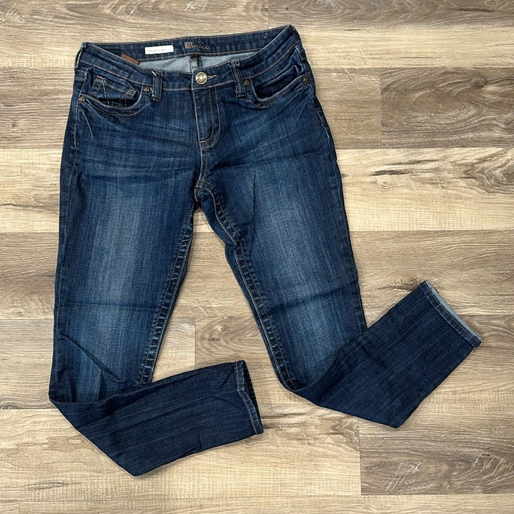 Kut From The Kloth Ursula Ankle Skinny Jean size 6 Y2K
